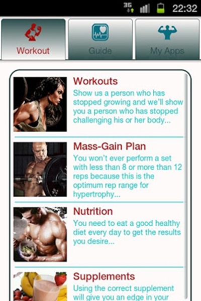 Hardcore BodyBuilding Plan تطبيق لتكبير عضلات الجسم وزيادة قوتها